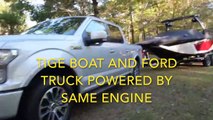 Ford and Indmar Power Boats and The Trucks That Tow Them