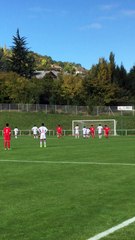 Ce dimanche en U15 I : BUUUTTT de Quentin Moreux sur pénalty face à l'OL !