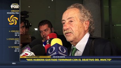 "Osorio estará en Rusia 2018": Decio de María