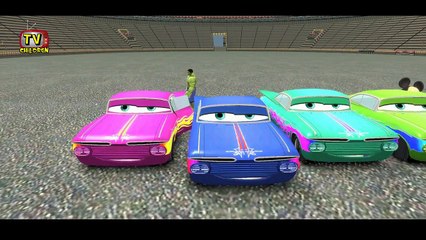 Disney Cars Pixar Ramone, Spiderman, Hulk, Mickey Mouse, In Action Nursery Rhymes Songs for Children