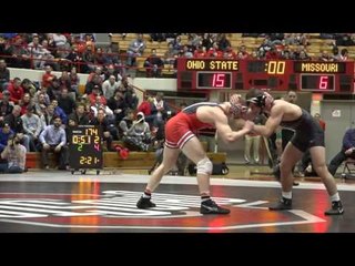 174 lbs Bo Jordan, OSU vs Dylan Wisman, Missouri