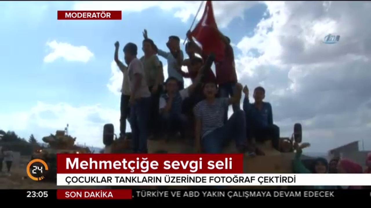 Mehmetçik'e sevgi seli