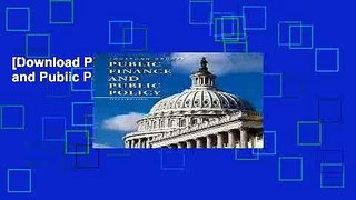 [Download PDF] Public Finance and Public Policy