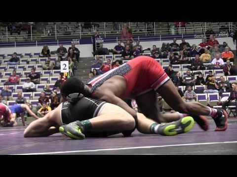 184 lbs Myles Martin TOSU, IOWA vs Tanner Lynde, PUR