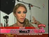 Anahi en sesion de fotos y habla sobre los paparazzis