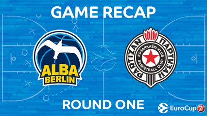 Highlights: Alba Berlin - Partizan Nis Belgrade