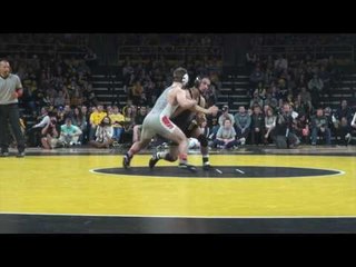 141 lbs Luke Pletcher, Ohio State vs Topher Carton, Iowa