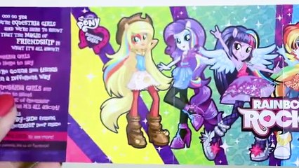 MLP EG Rainbow Rocks Economy Applejack & Rarity - My Little Pony - Equestria Girls