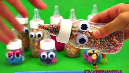 Slime Goo Spiderman Lightning McQueen Spongebob Cartoon Surprise Toys StrawberryJamToys