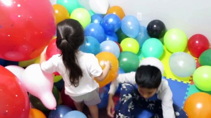 BALLOON POPPING FUN Kids Video TBT FunTV