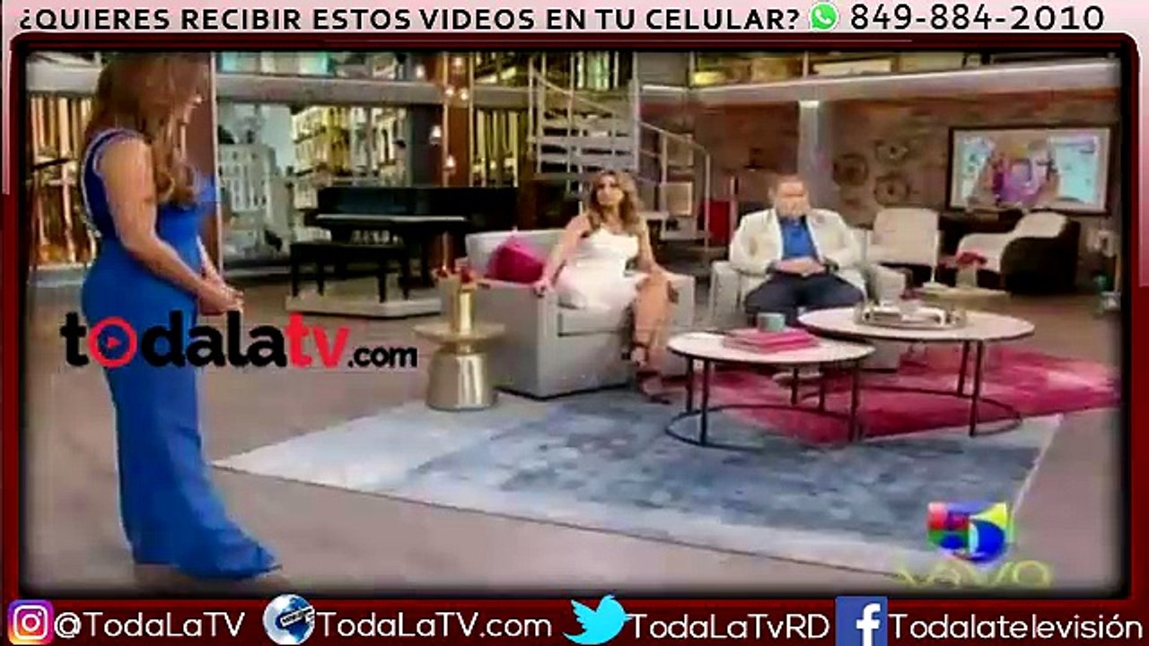 El momento en que Eduardo Yáñez golpea con rabia a reportero de Univision-El Gordo y la Flaca-Video