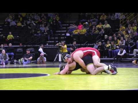285 lbs Steven Holloway, IOWA vs Collin Jensen, NEB
