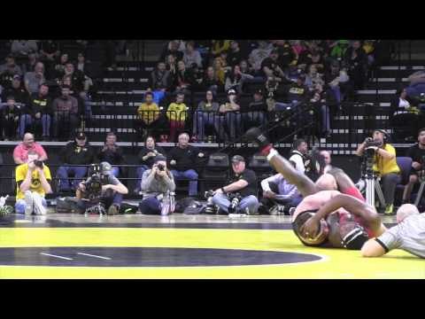 184 lbs Sam Brooks, IOWA vs Jaquan Sowell, NEB