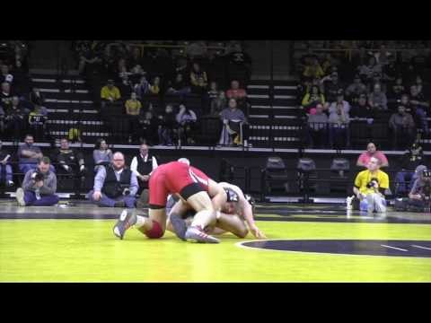 197 lbs Cash Wilcke, IOWA vs Aaron Studebaker, NEB