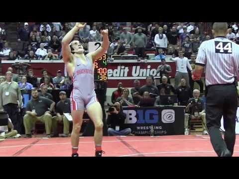 133 lbs Final - Nathan Tomasello, OSU vs Cory Clark, IOWA