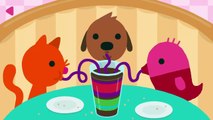 Fun Baby Learn Colors, Number, Alphabet, Shapes, Matching Fun Learning With Sago Mini Pet Cafe