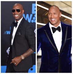 Tyrese posts video of The Rock ripping his music