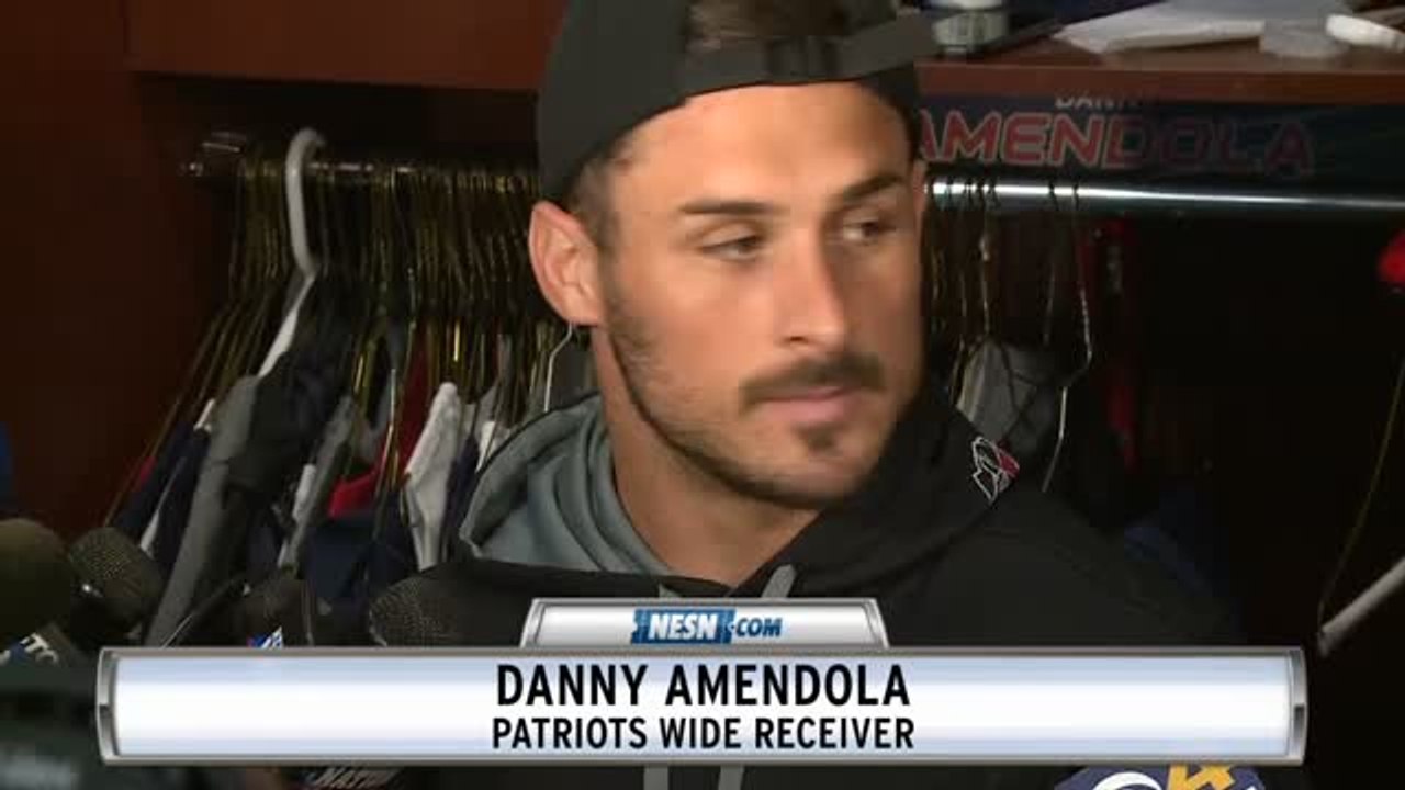 Danny Amendola on Tom Brady: "He doesn't like to take a play off."