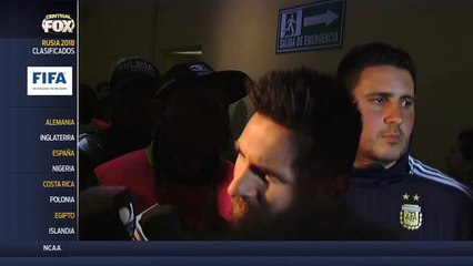 “Estaba el temor de quedar fuera del Mundial”: Messi