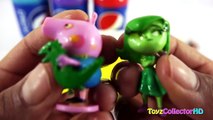 Ice Cream Superhero Play-Doh Scoops Bottles Molds for Learning Colors Kids Finger Family