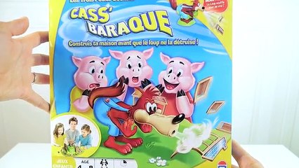 JEU - CASSBARAQUE - Attention au Souffle du Loup ! - Jeu de société