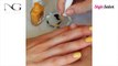 Дизайн лаками на коротких ногтях Пока, весна. Одуванчики / Design with polishes on a short nails