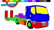 Super monster truck coloring videos for kids | Truck coloring pages | Learn colors | KidsTV Jacky
