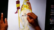 How to make 3D Bal Ganesha painting (must watch) Ganesh Chaturthi Special