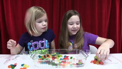Candy challenge games! Gummy bears, M&M candy, more! | How To Candy | Babyteeth4