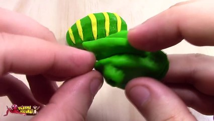 Como Hacer a un Camaleón de Plastilina / Porcelana Fria / How to make Chameleon with clay