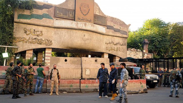 Тройной теракт в Дамаске