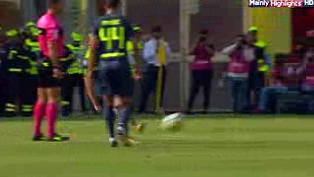 Benevento-Inter 1-2 - All Goals and Highlights HD GOL - 01102017