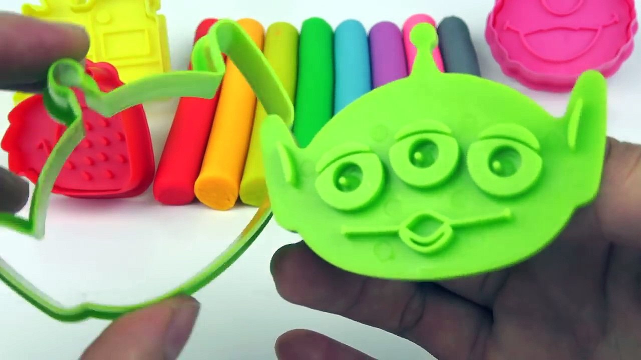 Learn Colors with Play Doh Peppa Pig Strawberry Car Molds Fun & Creative for Kids YL Toys Collection
