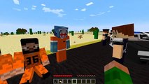 Minecraft - PRISON BREAK - SCUBA STEVE GETS SHOT!