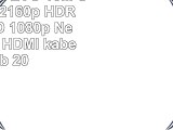 LCS  FALCON EVO  10M  Ultra HD 4K 2160p  HDR  3D  Full HD 1080p  Neue Version HDMI