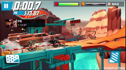 Hot Wheels: Race Off - Unlock ALTERNATIVE Tracks - iOS/Android - Gameplay Video