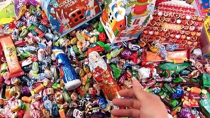NEW! A LOT OF CHRISTMAS CANDY AND SURPRISE EGGS 2017!