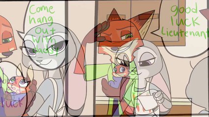 Zootopia Comic | Nick x Judy | Violet Full