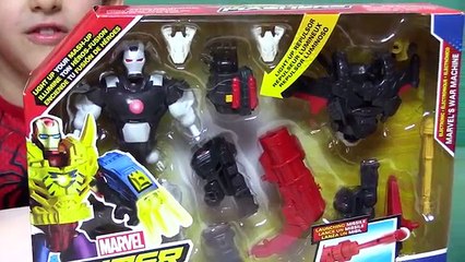 Marvel Super Hero Mashers Homem Aranha Brinca Duende Verde VS War Machine Crianças Kids Toys