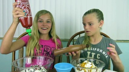 Ice Cream Sundae Challenge ~ Jacy and Kacy