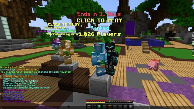 Season 18 Ranked Rewards - Heart Explosion Kill Effect [Diamond Division] Hypixel