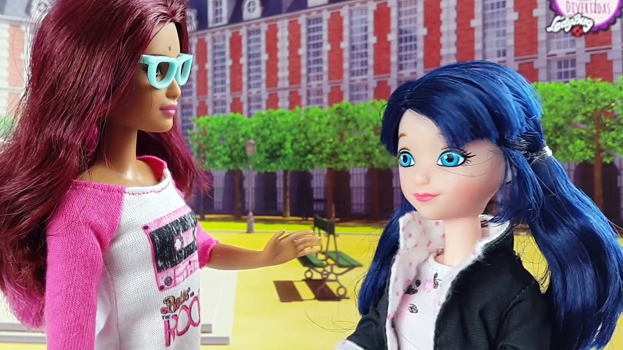 muñecos de ladybug y canoa