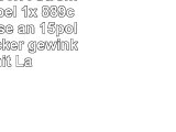 4x InLine SATA Stromadapterkabel 1x 889cm 35 Buchse an 15pol SATA Stecker gewinkelt mit