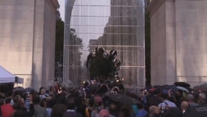 Ai Weiwei inunda Nueva York con su crítica a la crisis de refugiados