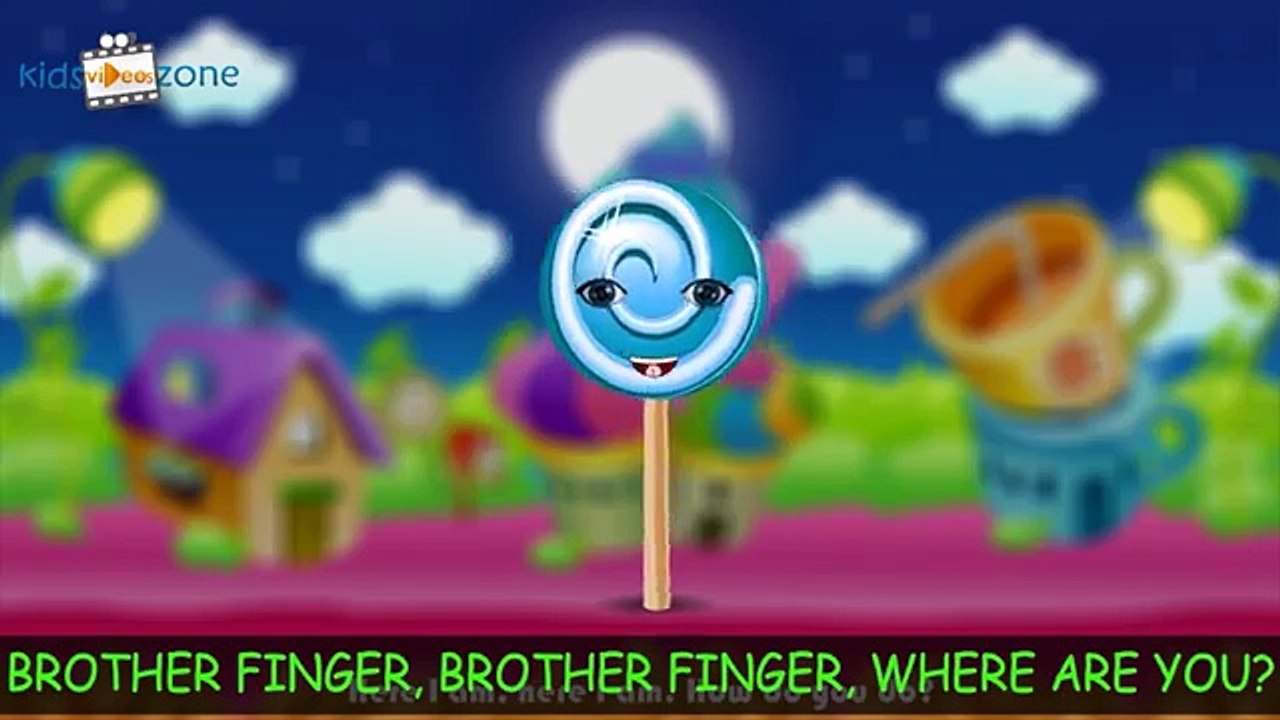 Mickey Mouse eating lollipop finger family nursery rhymes for children | Mickey Mouse ice cream