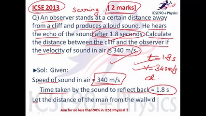 ICSE Topper's concepts based on Sound