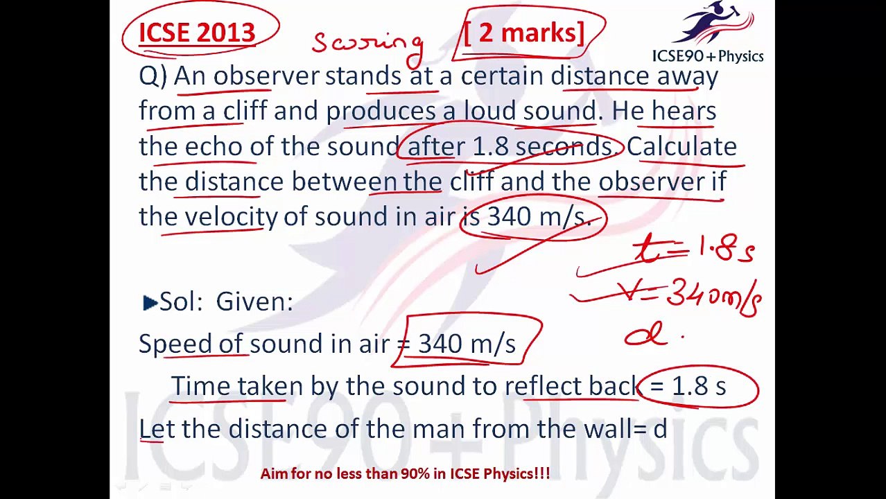 ICSE Topper's concepts based on Sound