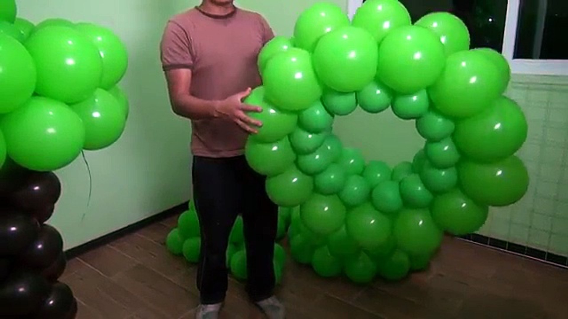 Como hacer un arbol con globos # 38 – Видео Dailymotion