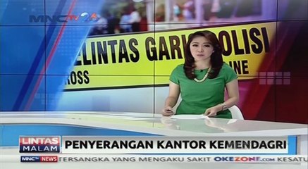 Polisi Olah TKP Penyerangan Kantor Kemendagri