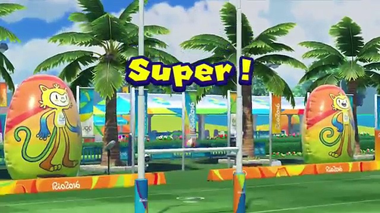 ESSAI ! | TOURNOI RUGBY MARIO ET SONIC AUX JO DE RIO 2016 WII U FR